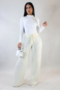 Azia Sweatpants - White