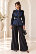 Fancy Forever Pant Set - Black