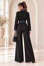 Fancy Forever Pant Set - Black
