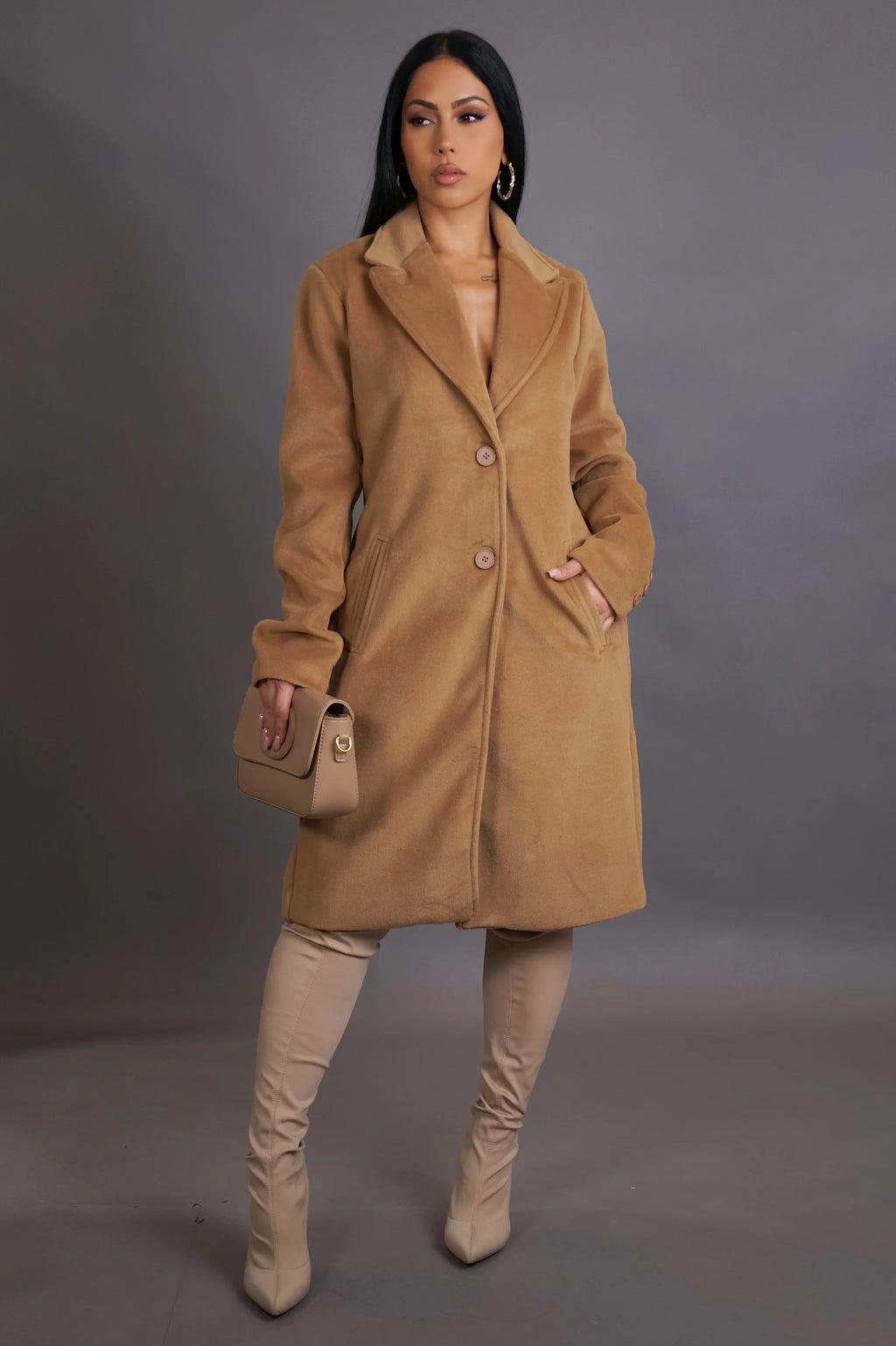 Abrigo High Hopes - Marrón