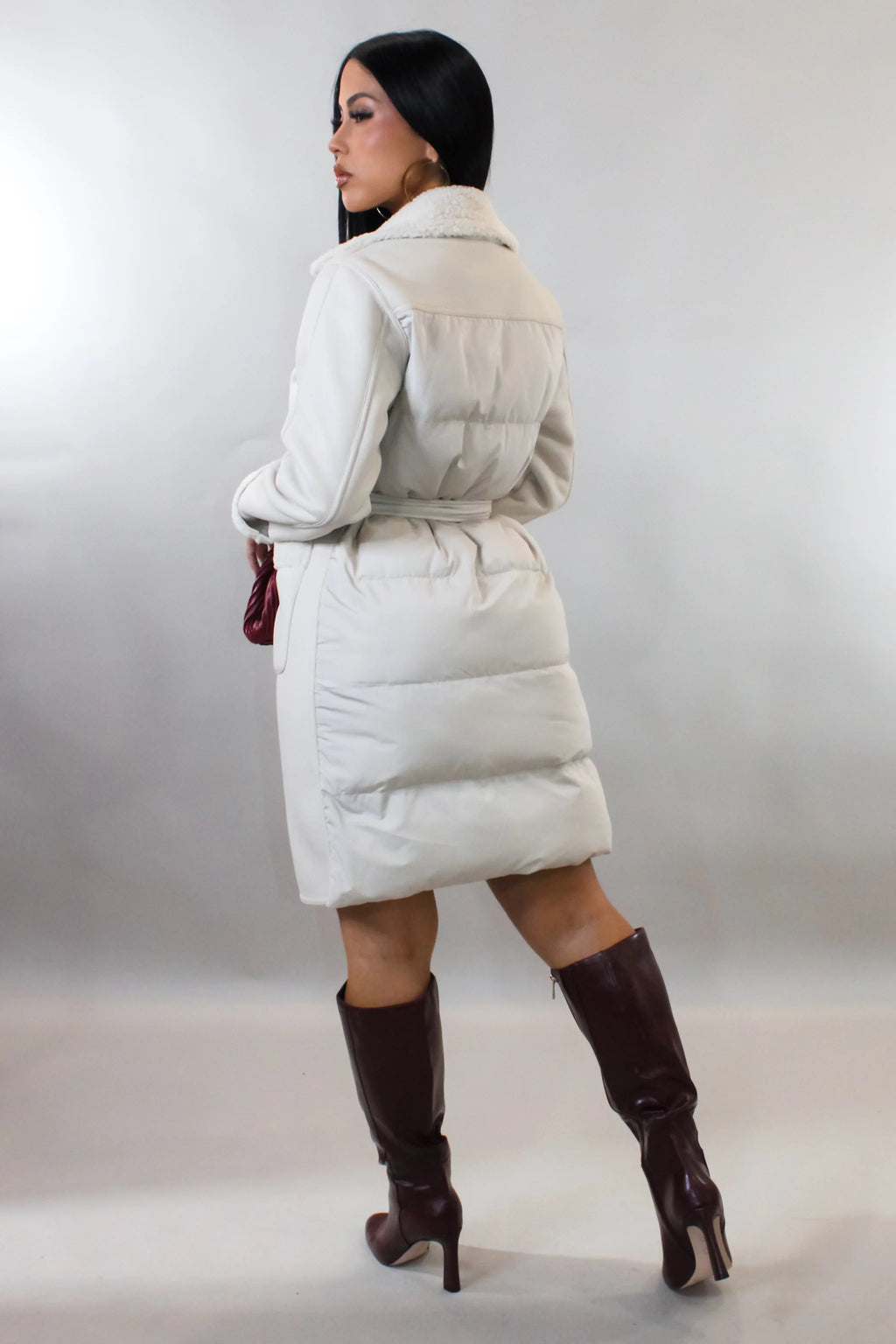 Abrigo Like A Reward - Crema