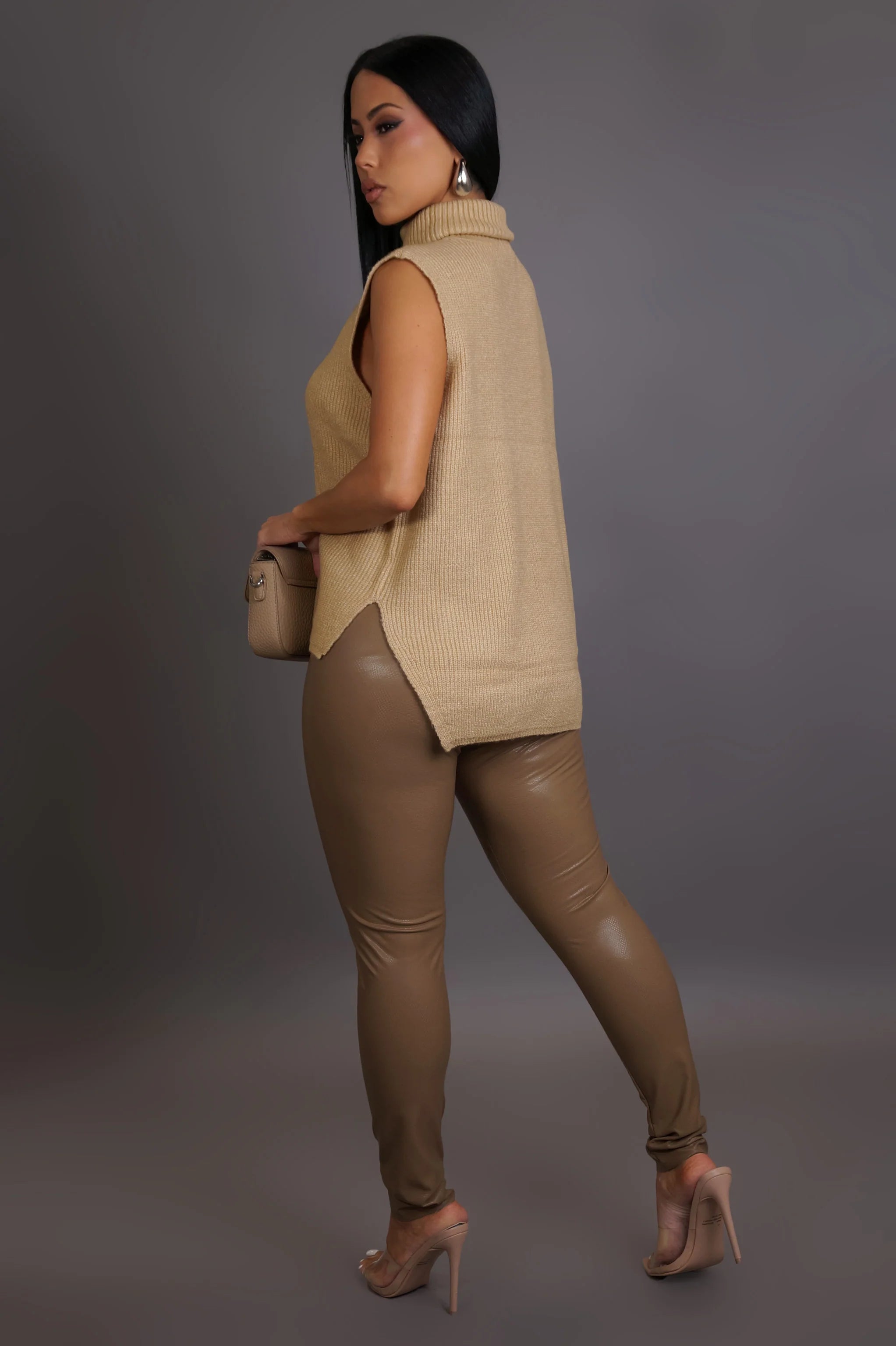 Pantalones Made You Look - Bronceado