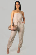 Nancy's Jumpsuit - Beige