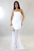 Never Chasing Maxi Dress - White