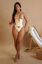 Oceania One Piece Swimsuit – Yellow
