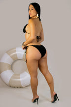 Party At Tulum Swim Set (Black)