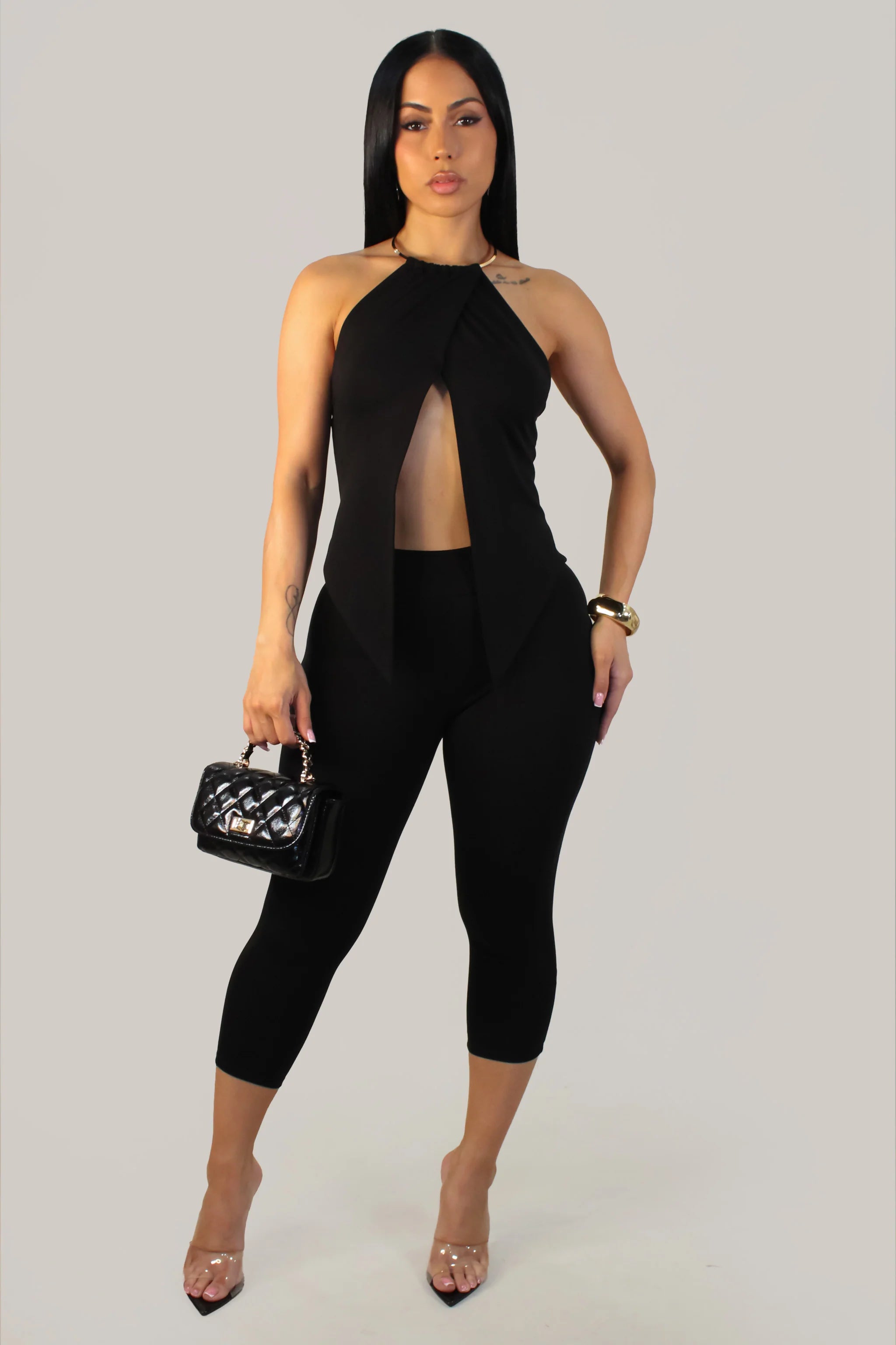Party's Most Envied Pant Set – Black