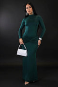 Vestido largo para niña bonita - Verde