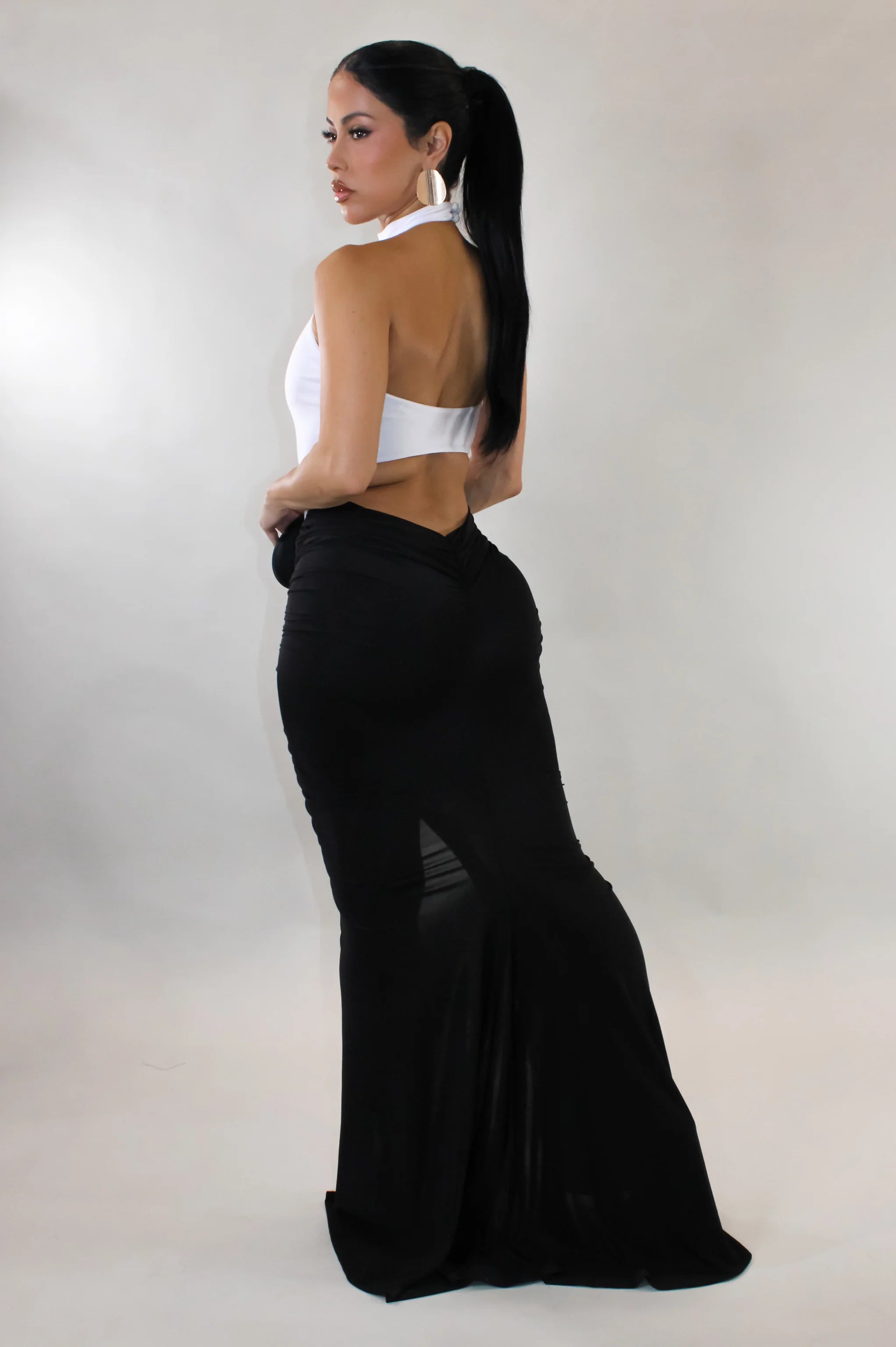 Vestido largo Take It Slow - Blanco