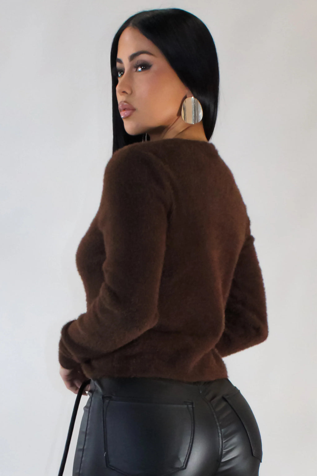 Tangled Up Top - Brown