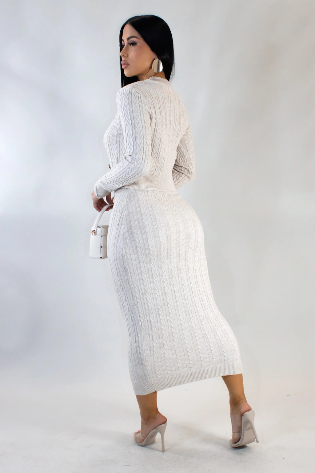 Conjunto de falda Who Says - Beige