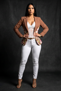 Mocha Bloom 2-Piece Set