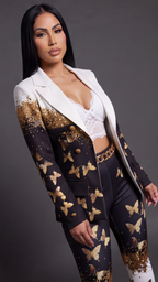 Golden Butterfly 2-Piece Set